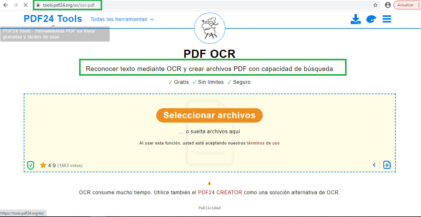 Novela de suspenso delicado conductor MANUAL PARA CONVERTIR ARCHIVOS DE FORMATO PDF A PDF/A CON LA CARACTERISTICA  OCR []