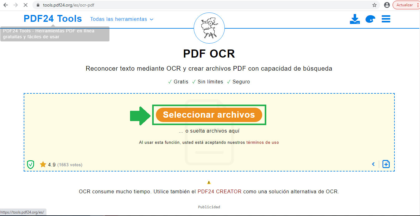 Novela de suspenso delicado conductor MANUAL PARA CONVERTIR ARCHIVOS DE FORMATO PDF A PDF/A CON LA CARACTERISTICA  OCR []